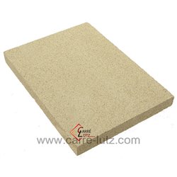Plaque de vermiculite 20 mm environ 330x410 mm, reference 70510020