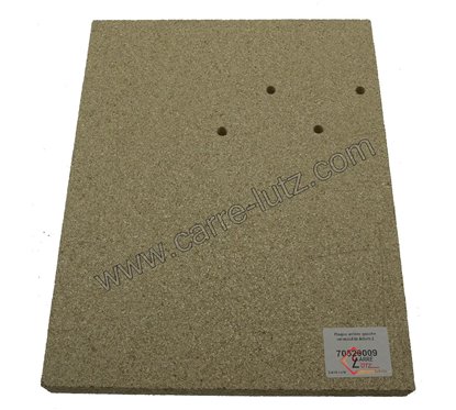 70520009  Plaque arrière gauche vermiculite Aduro 2 19,20 €