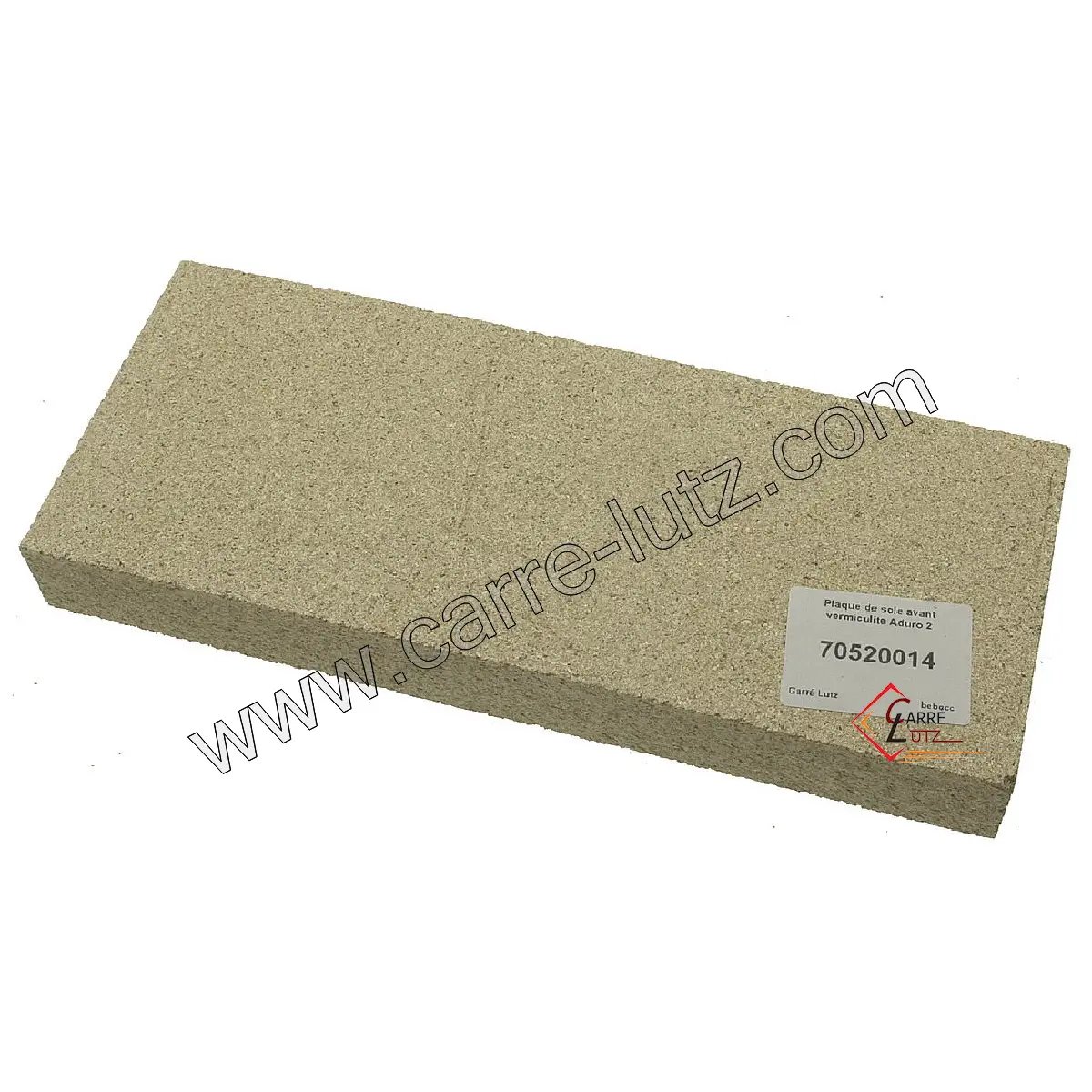70520014  Plaque de sole avant vermiculite Aduro 2 5,70 €