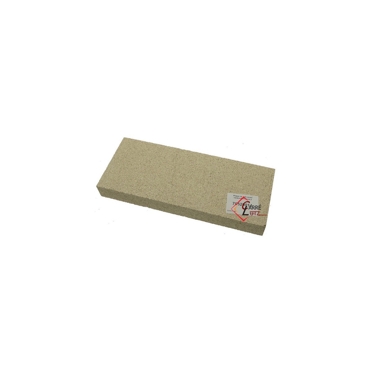 70520014  Plaque de sole avant vermiculite Aduro 2 5,70 €