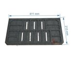FB309215  309215 - Grille bois 134100192 pour insert Franco Belge  80,20 €