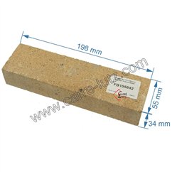 FB105642  105642 - Brique de coté inferieur de convecteur Franco Belge 1340601 15,90 €