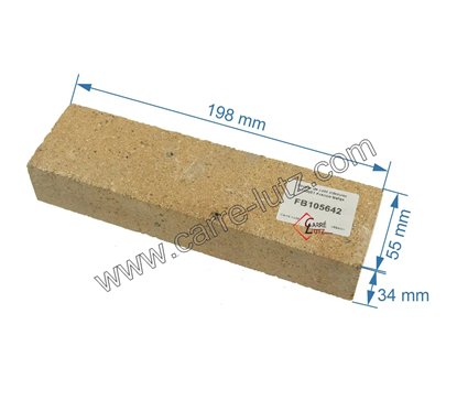 FB105642  105642 - Brique de coté inferieur de convecteur Franco Belge 1340601 15,90 €