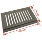 309232 - Grille bois 1340602 de convecteur Franco Belge