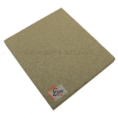 Plaque arrière vermiculite 270x240 mm de foyer Dovre Ref. 70.77353.100 77353 Norflam 750,, reference 70290029