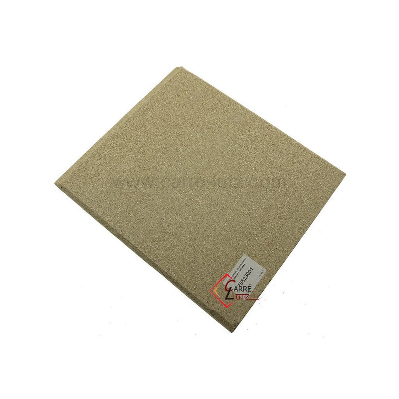 70523001  808122 - Plaque arrière 230x270 en vermiculite Panadero nebraska 30,90 €