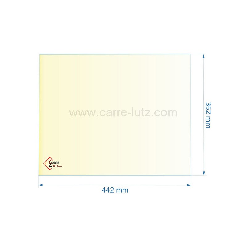 00396 805001 - Vitre réfractaire Vitrocéramique 442x352 mm de foyer Panadero Alpes 75,10 € 00396 805001 - Vitre réfractaire Vitrocéramique 442x352 mm de foyer Panadero Alpes 75,10 €
