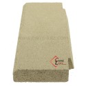 Deflecteur vermiculite de foyer MCZ Ref. 41151900100 Cute Air 8 M1, Decò Air 8 M1, Thema Air 8 M1, reference 70524006