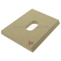 Deflecteur vermiculite de foyer Cadel Ref. 4D115157020   Cristal3 8,5 Kw, Cristal3 8,5KW Wifi, Elise3, Evo3 - 7KW, Evo3 - 8,5...