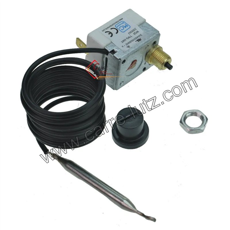 232301  Thermostat de sécurité a réarmement manuel 90/110° 21,60 €