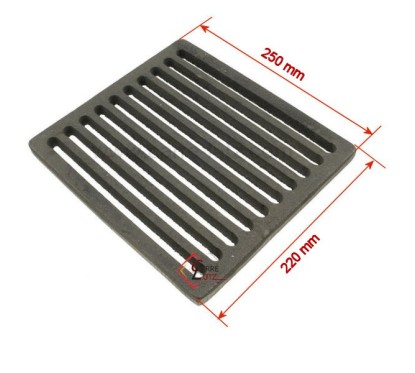 704050  Grille de décendrage 225x255 mm 52,10 €