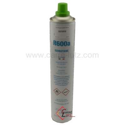 551010  Gaz réfrigérant R600A 420 gr 9,60 €