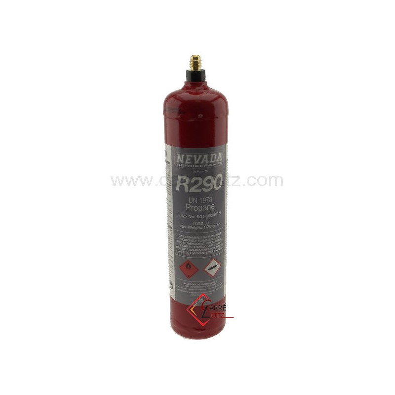 Gaz réfrigérant R290 370 gr