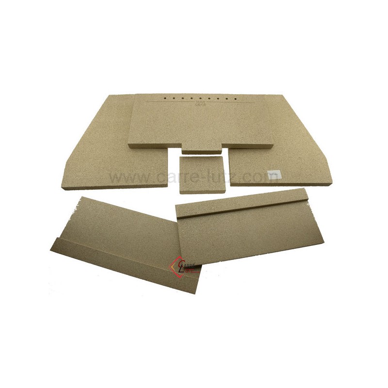 70520029  51072 - Revetement de chambre de combustion vermiculite Aduro 4,5,6,6sk, 119,30 €