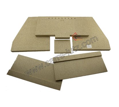 70520029  51072 - Revetement de chambre de combustion vermiculite Aduro 4,5,6,6sk, 119,30 €