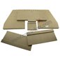 51072 - Revetement de chambre de combustion vermiculite Aduro 4,5,6,6sk,