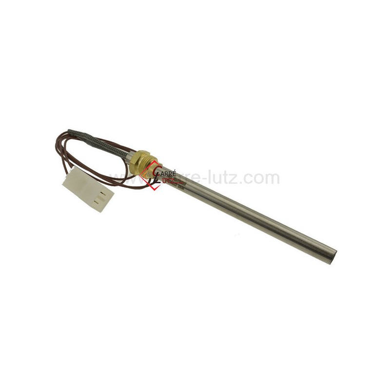 Bougie d'allumage ou résistance 9,5x140mm 280W de poêle à pellets compatible avec Invicta - AL000015 Bougie d'allumage ou résistance 9,5x140mm 280W de poêle à pellets compatible avec Invicta - AL000015