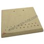808187 - Plaque arriere vermiculite Panadero C-820-S 808187 - Plaque arriere vermiculite Panadero C-820-S