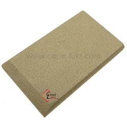 808187 - Plaque arriere vermiculite droite ou gauche Panadero C-820-S