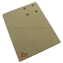 Plaque arrière vermiculite de foyer Supra Ref.  N°8 117161,, reference 70522025