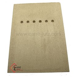 Plaque arrière vermiculite de poêle Supra Still, Lucie, Compatible sans décor, reference 70522032