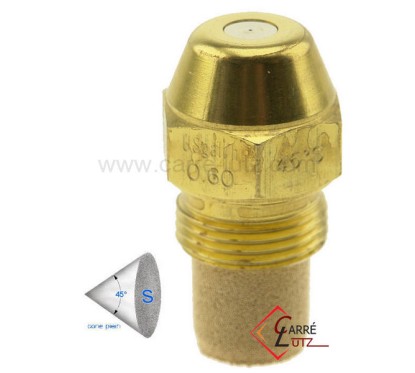 6025037  Gicleur Danfoss 0,60 Gph 45° S 14,40 €