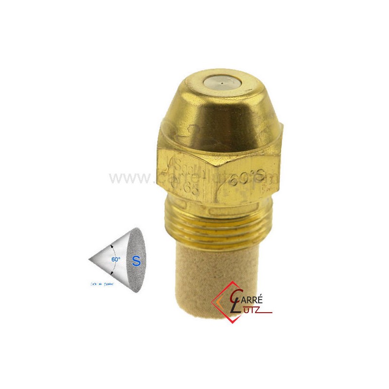 6025044  Gicleur Danfoss 0,65 Gph 60° S 14,20 €