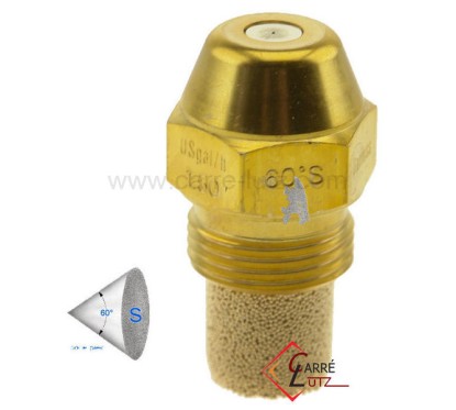 6025086  Gicleur inox Danfoss 1,50 Gph 60° S 14,20 €