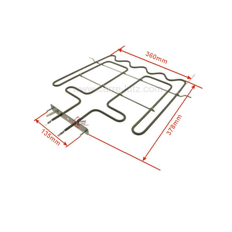 20390053 481010568824 - Résistance de voute 2450W de four Whirlpool 16,90 € 20390053 481010568824 - Résistance de voute 2450W de four Whirlpool 16,90 €