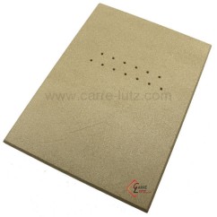 70523040  808171 - Plaque arrière vermiculite de poêle Panadero Suerte 45,00 €