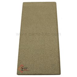 Plaque arriere vermiculite droite ou gauche de foyer Panadero Ref. 808218 Insert C-720-S, Fireplace  F-720-S, reference 70523044