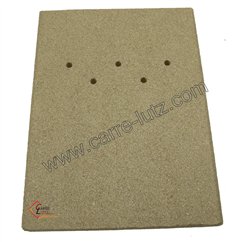 70523047  808226 - Plaque arriere vermiculite de foyer Panadero Harmonie 31,20 €