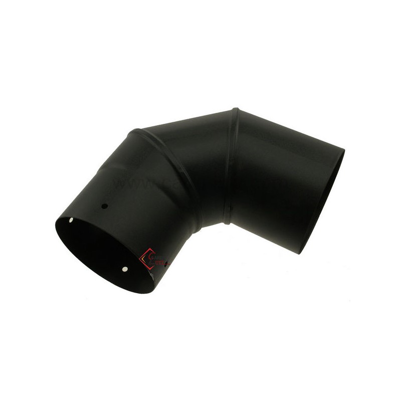 70590614  Coude 90° émaillé noir mat diamètre 111 mm 35,40 €
