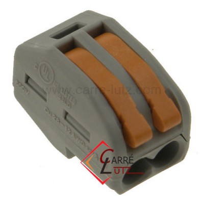 771606  Bornes de raccordement - type refermable - 2 pôles 0,70 €