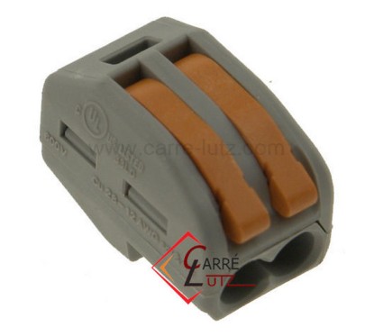 771606  Bornes de raccordement - type refermable - 2 pôles 0,70 €