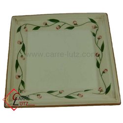 ASSIETTE CARReE 27 CM Porcelaine de table CL10020012, reference CL10020012