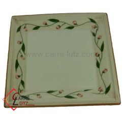 CL10020012  ASSIETTE CARReE 27 CM 6,40 €