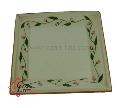 ASSIETTE CARReE 27 CM