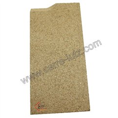 70529023  Plaque arrière inferieur laterale droite vermiculite 107x225 Wamsler 12,40 €