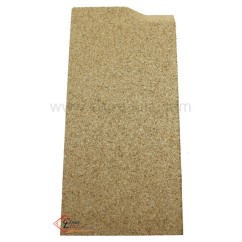 70529024  Plaque arrière inferieur laterale gauche vermiculite 107x225 Wamsler 12,40 €