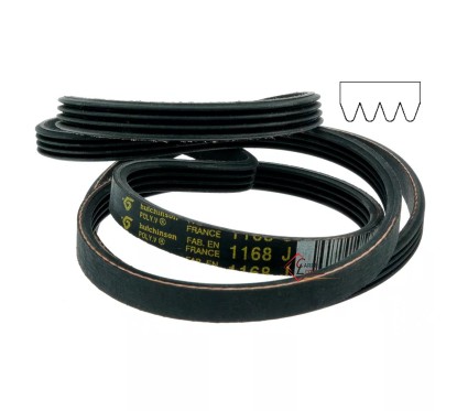 126205  1168 J4 - Courroie plate de lave linge 9,20 €