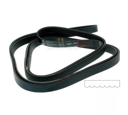 726081  1951 H7 - Courroie plate de sèche linge Laden Whirlpool Bauknecht 481235818156 Brandt 7,30 €