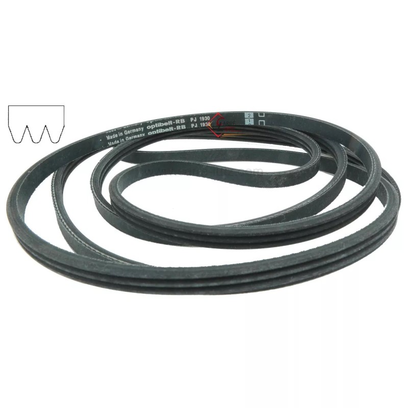 726083  1930 J3 - Courroie plate de sèche linge 14,20 €