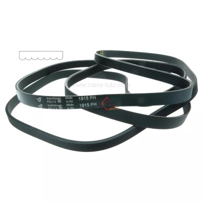 726105 1915 H7 - Courroie plate de sèche linge Aya California Ariston Hotpoint C00179066 7,80 €