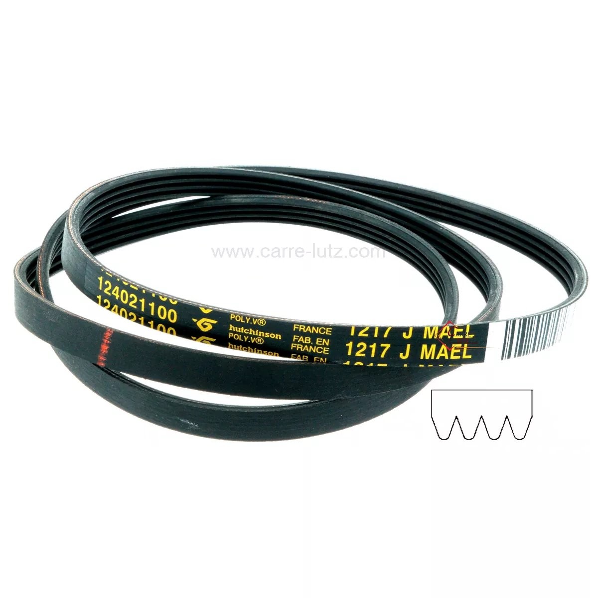 726115 1217 J4 - Courroie plate de lave linge A Martin Zanussi 1240211001 4,80 € 726115 1217 J4 - Courroie plate de lave linge A Martin Zanussi 1240211001 4,80 €