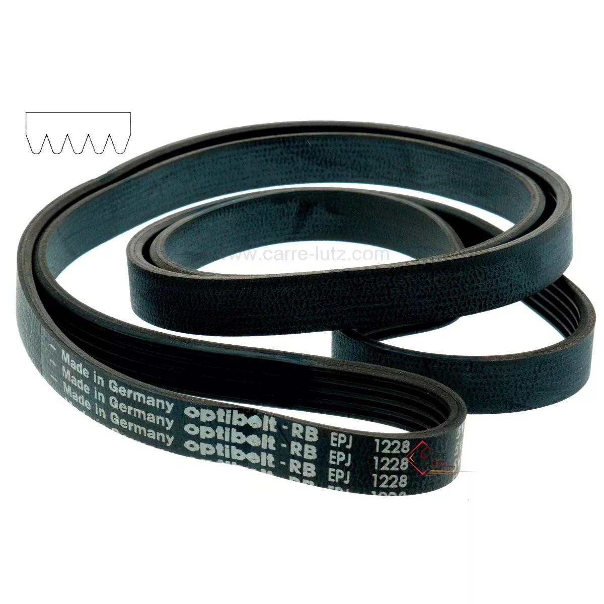 726131 1228 J5 MAEL - Courroie plate de lave linge Brandt Thomson 55x3417 8,30 € 726131 1228 J5 MAEL - Courroie plate de lave linge Brandt Thomson 55x3417 8,30 €