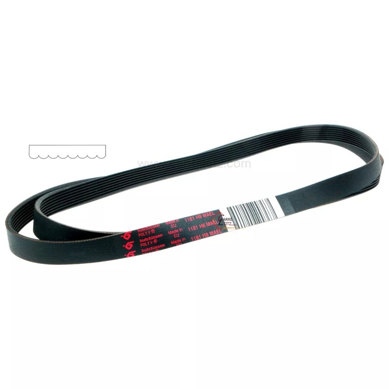 726154  1181H8 EL - Courroie plate de lave linge Indesit Ariston C00066521 6,30 €