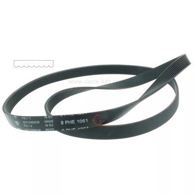 726188 1061 H8 EL - Courroie plate de lave linge Indesit Ariston C00082812 9,00 €