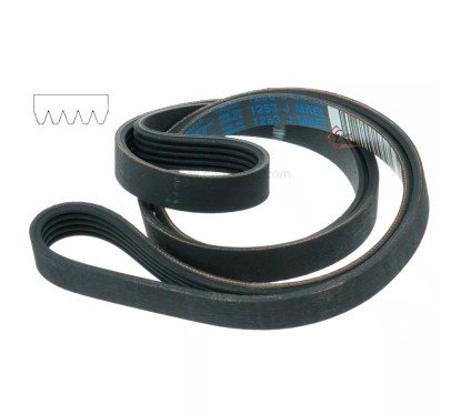 726190  1253 J5 EL - Courroie plate de lave-linge Indesit Ariston C00065333 13,80 €