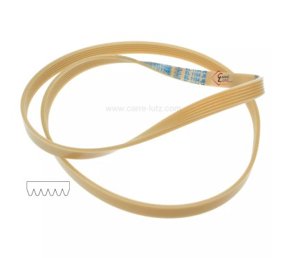 726194  1154 J6 MAEL - Courroie plate de lave linge A Martin Electrolux 1294240005 10,00 €